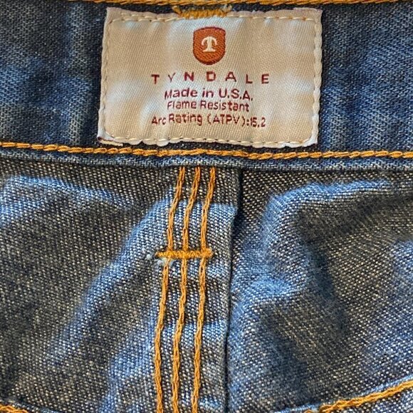 Tyndale Flame Resistant Carpenter Jeans Made in the USA 36 x 32 - Picture 10 of 11